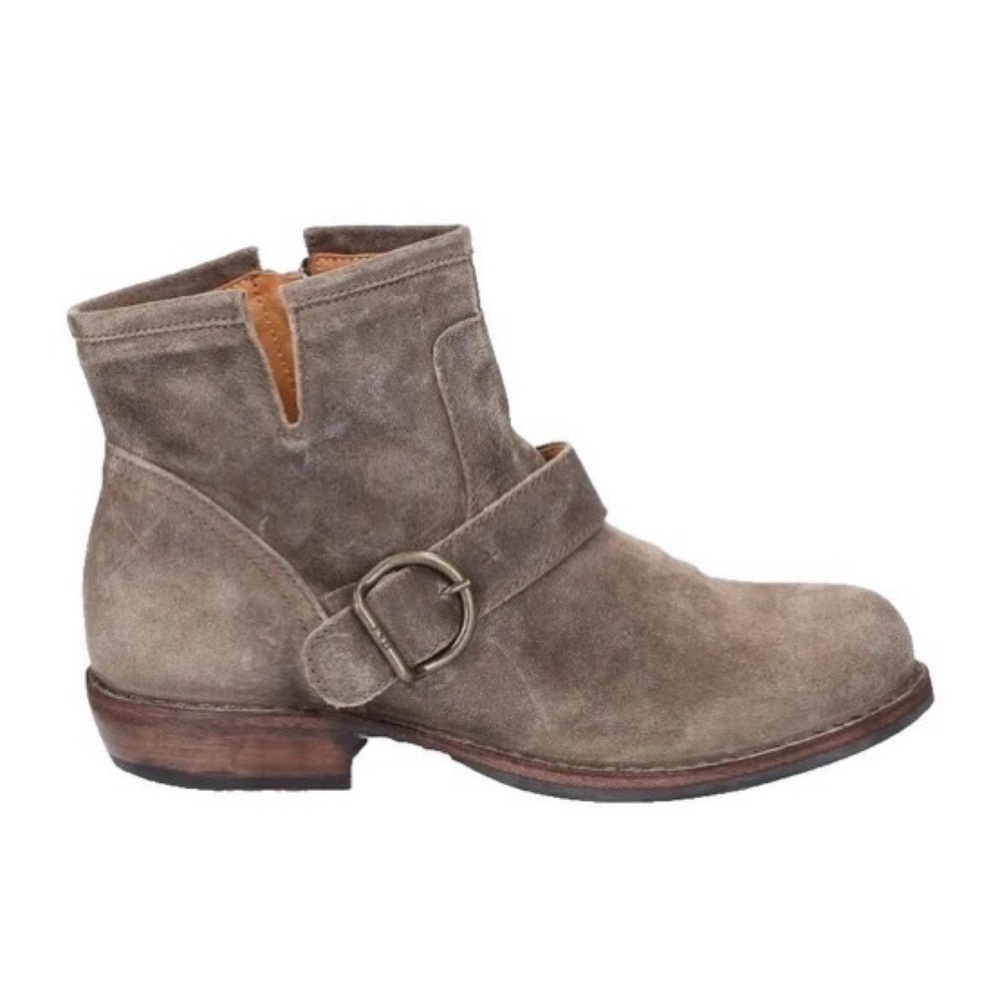 Fiorentini + Baker Shoes Chad Carnaby Ankle Boots Brown Suede Booties EU 38
